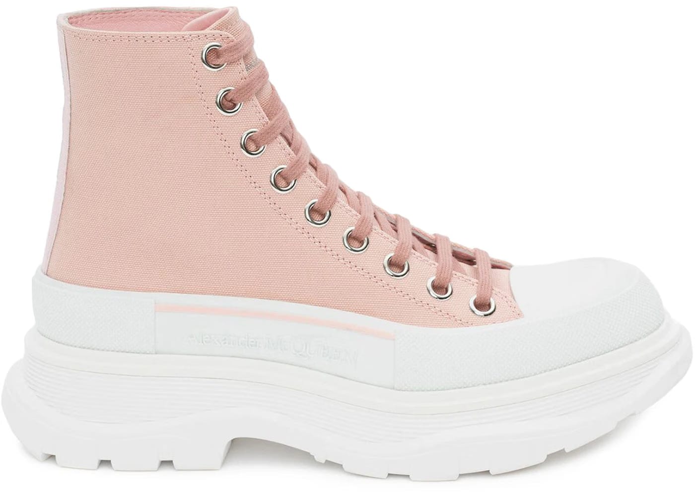 Alexander McQueen Wmns Tread Slick Boots 'Magnolia'
