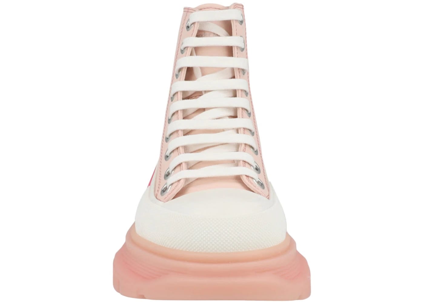 Alexander McQueen Wmns Tread Slick Boot 'Pale Peach White'