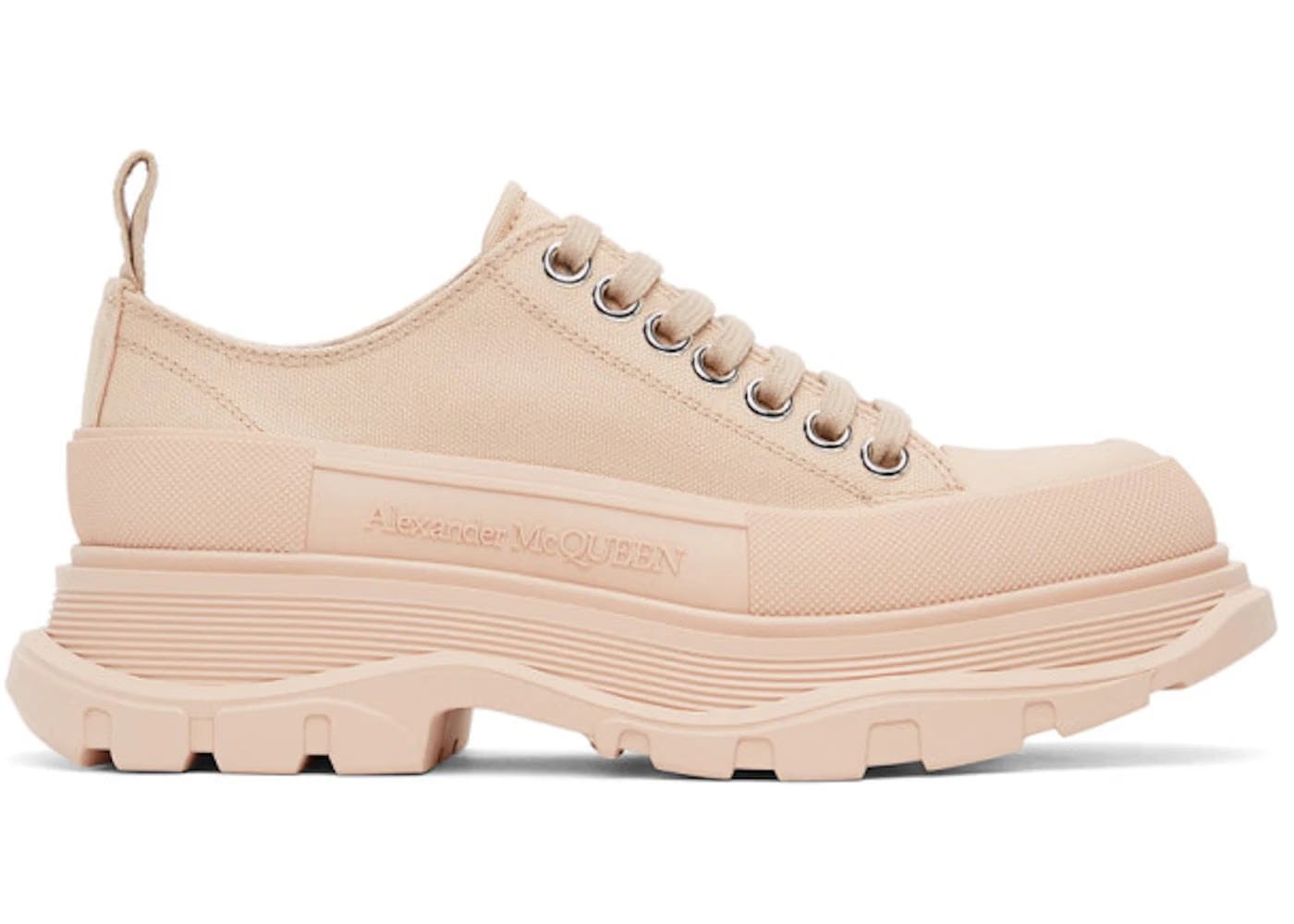 Alexander McQueen Wmns Tread Slick Lace Up 'Nude'