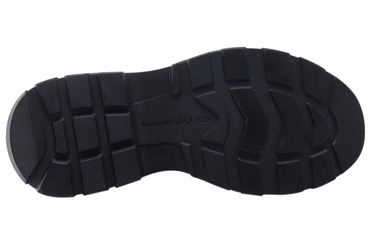 Alexander Mcqueen Tread Slick Sock Boot Black Red
