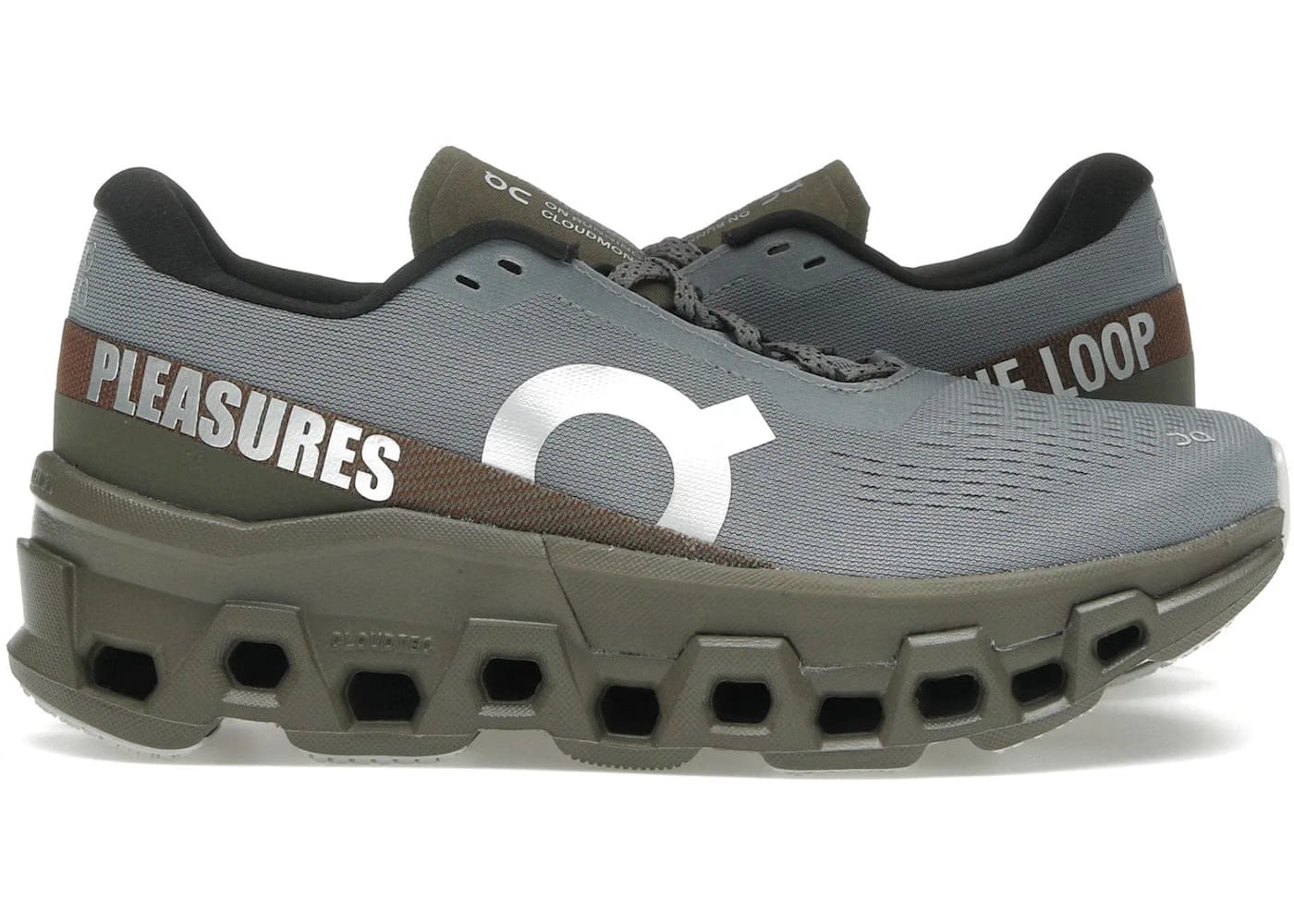 On Running Cloudmonster 2 Pls-Tl Pleasures Mist Olive