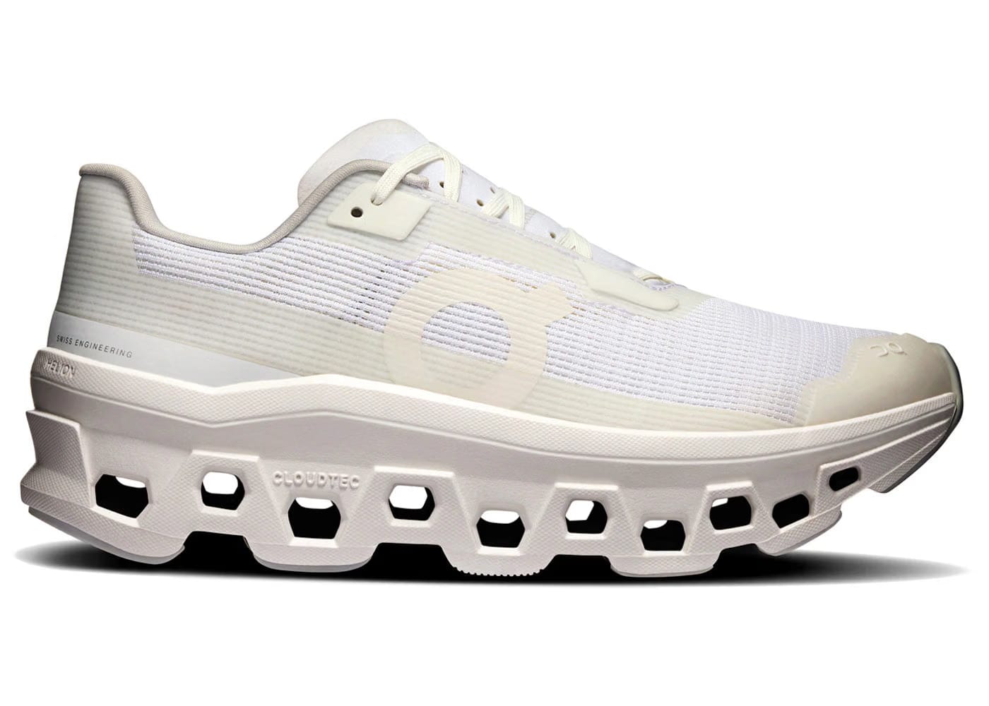 On Running Cloudmonster Void All White Womens