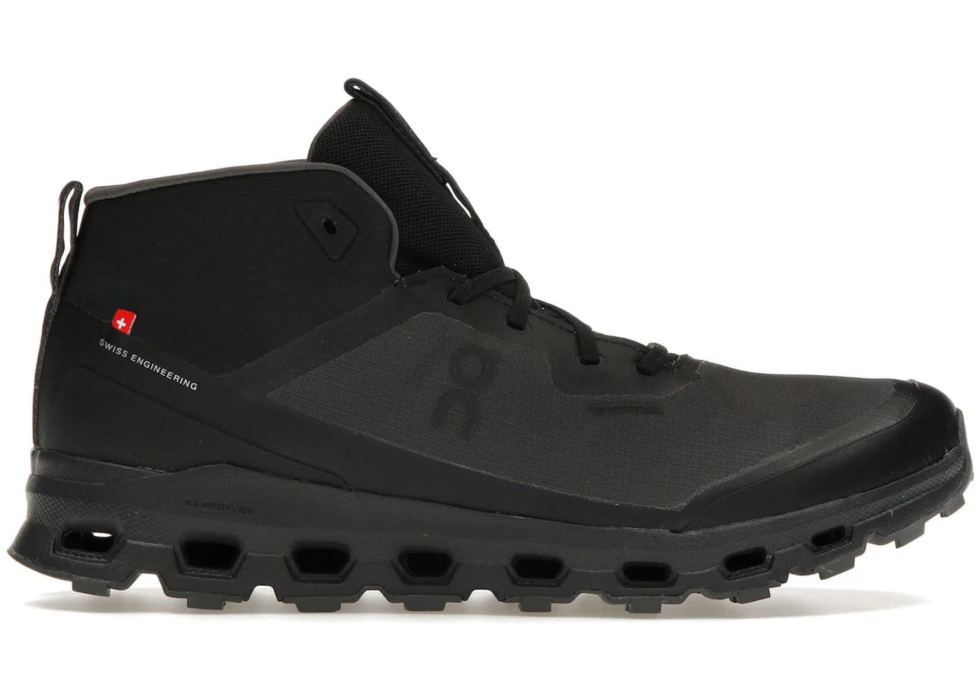 On Running Cloudroam Waterproof Black Eclipse Womens