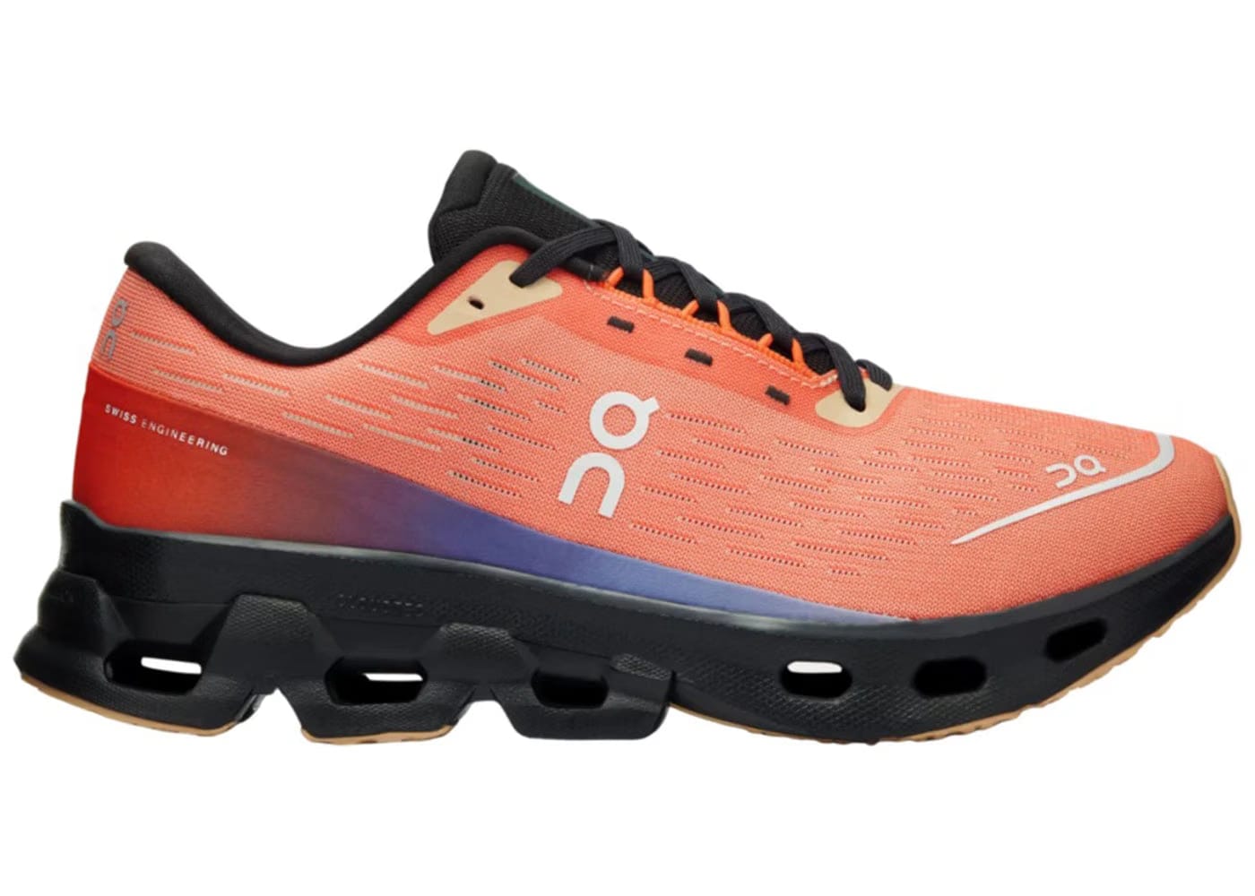 On Running Cloudspark Flame Black Womens