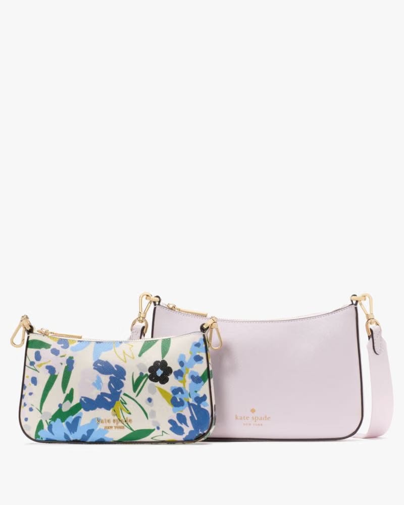 Kate Spade Duet Floral Crossbody Cream Multi