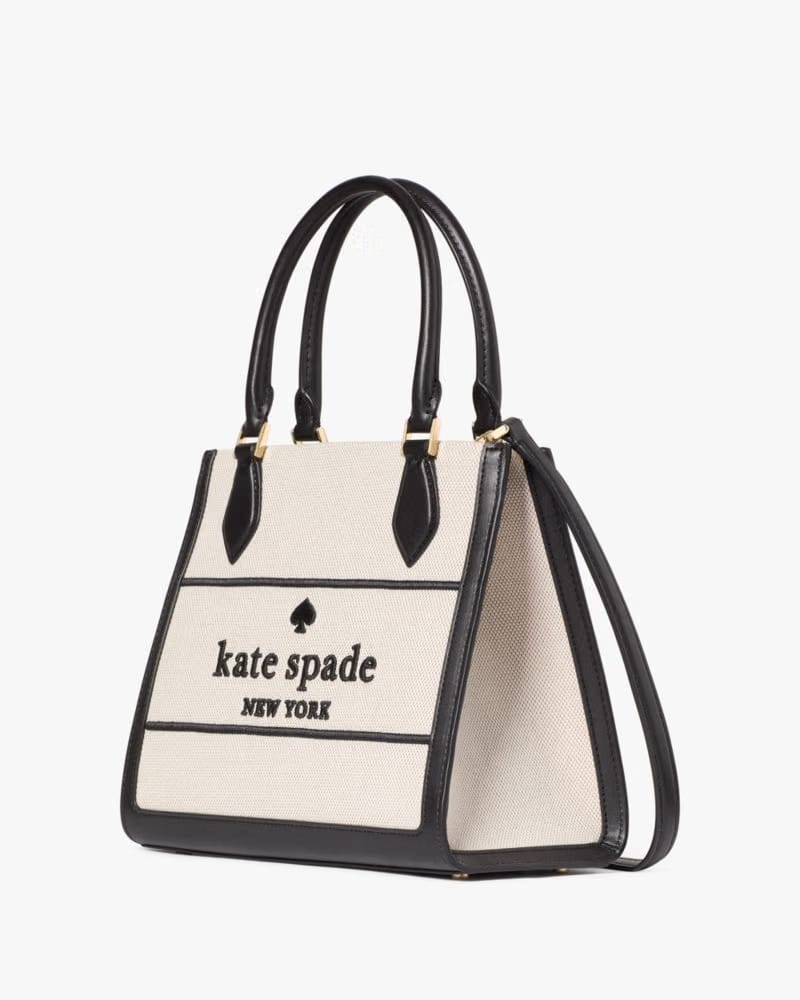 Kate Spade Ellie Canvas Small Tote Black Multi