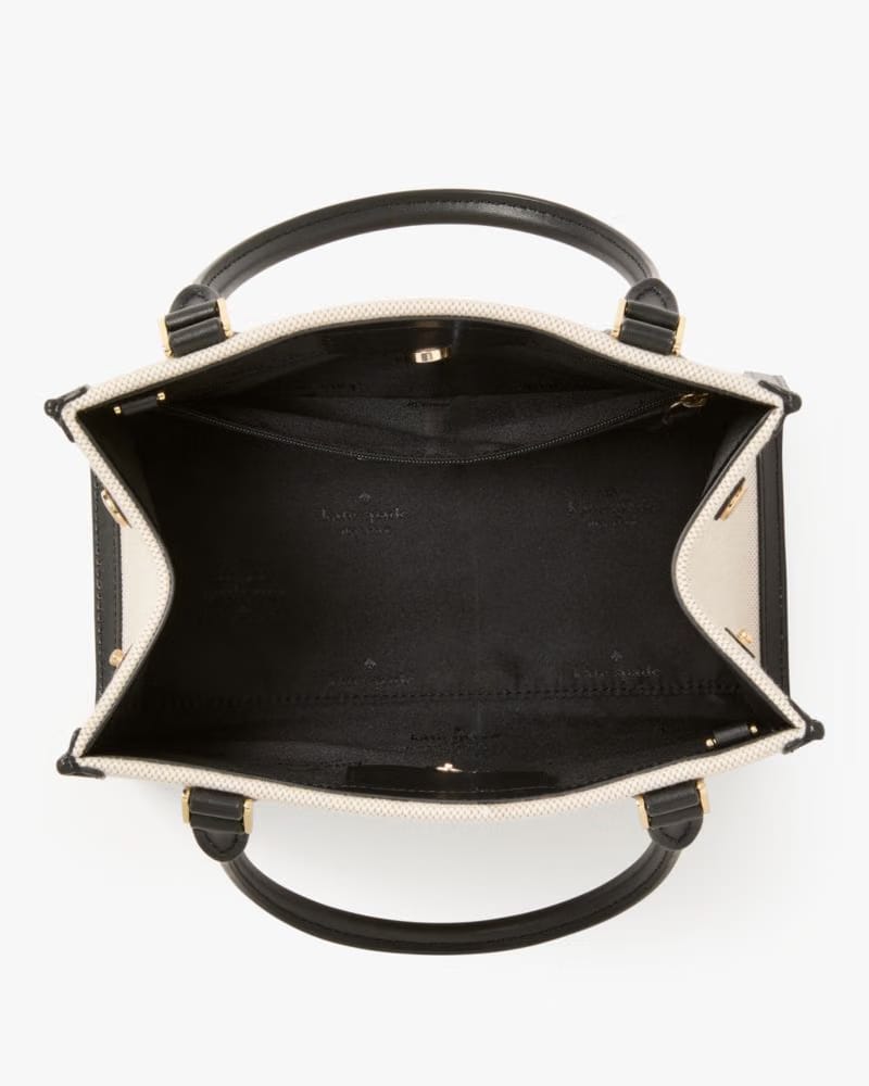 Kate Spade Ellie Canvas Small Tote Black Multi