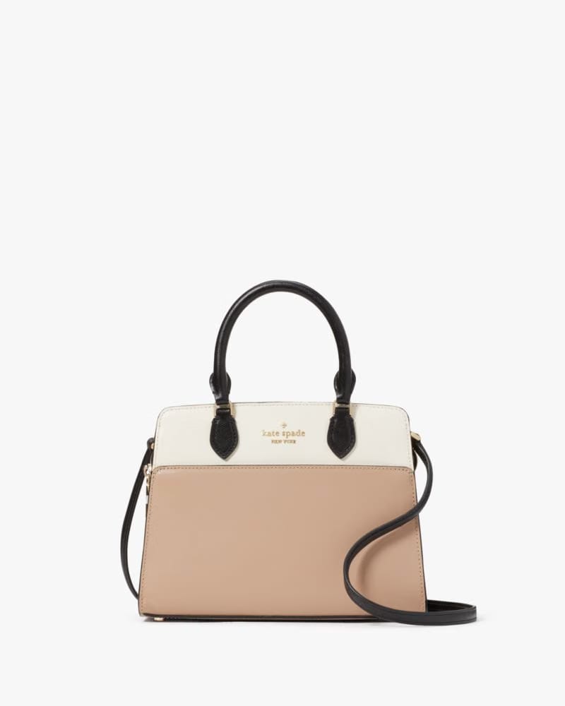 Kate Spade Madison Small Satchel Toasted Hazelnut Multi