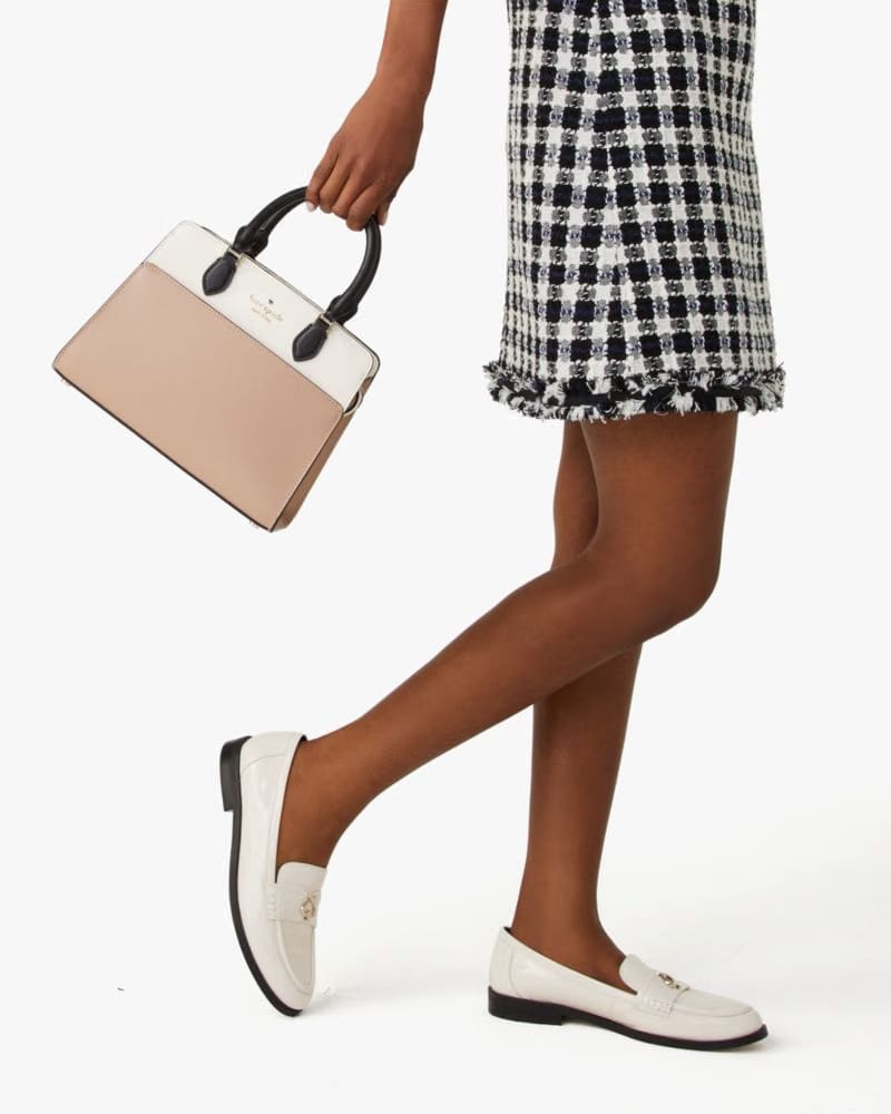 Kate Spade Madison Small Satchel Toasted Hazelnut Multi