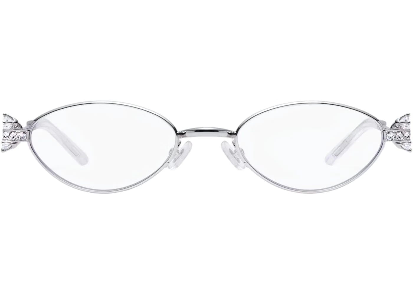 Gentle Monster Carat 02 Sunglasses Silver/Clear
