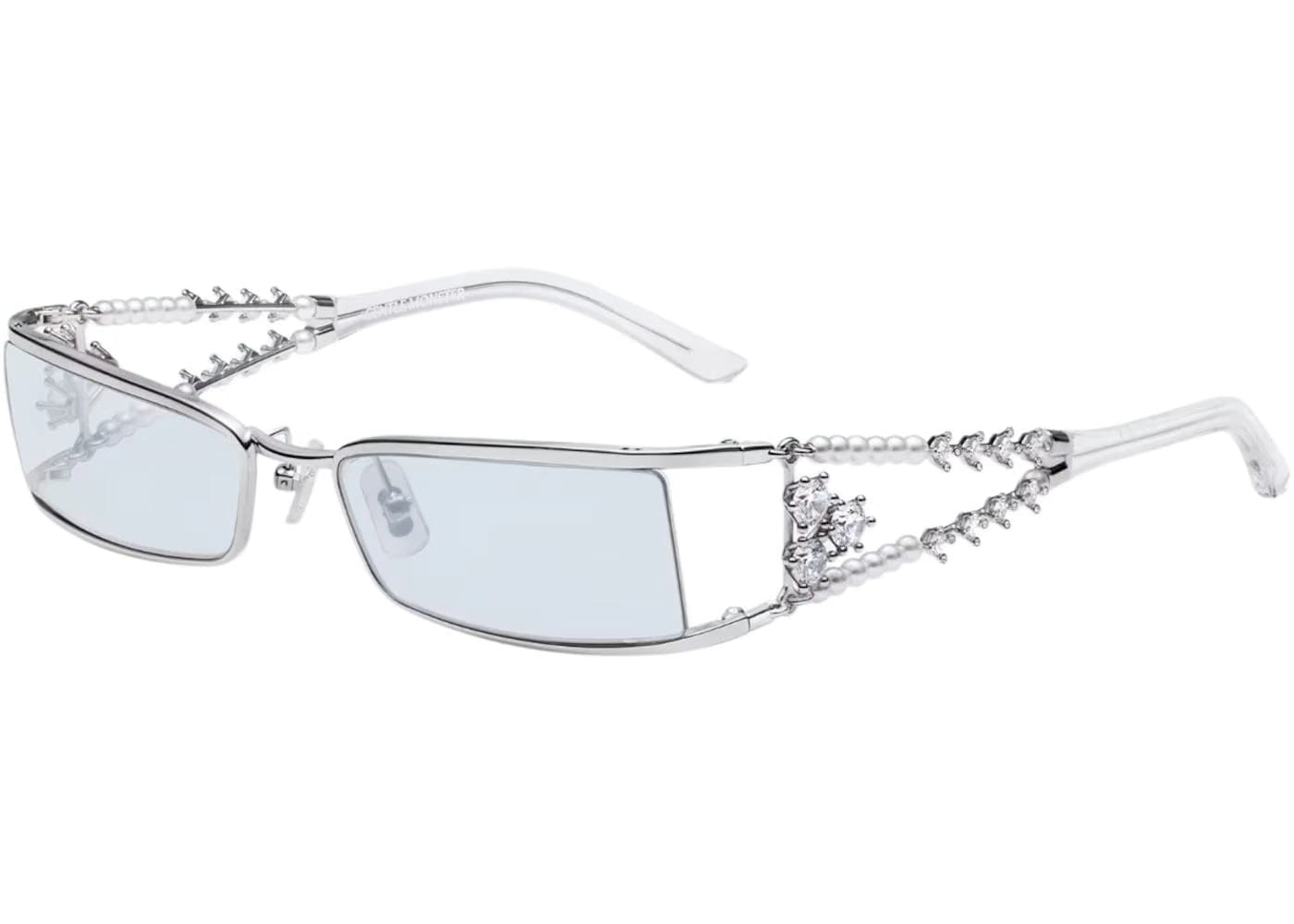 Gentle Monster Kiira 02Blm Sunglasses Silver/Blue