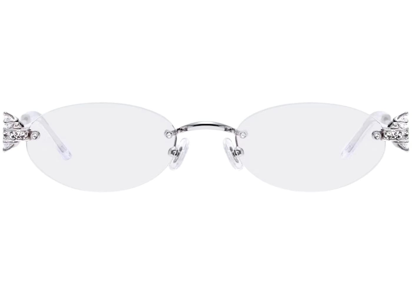 Gentle Monster Orora 02 Sunglasses Silver/Clear