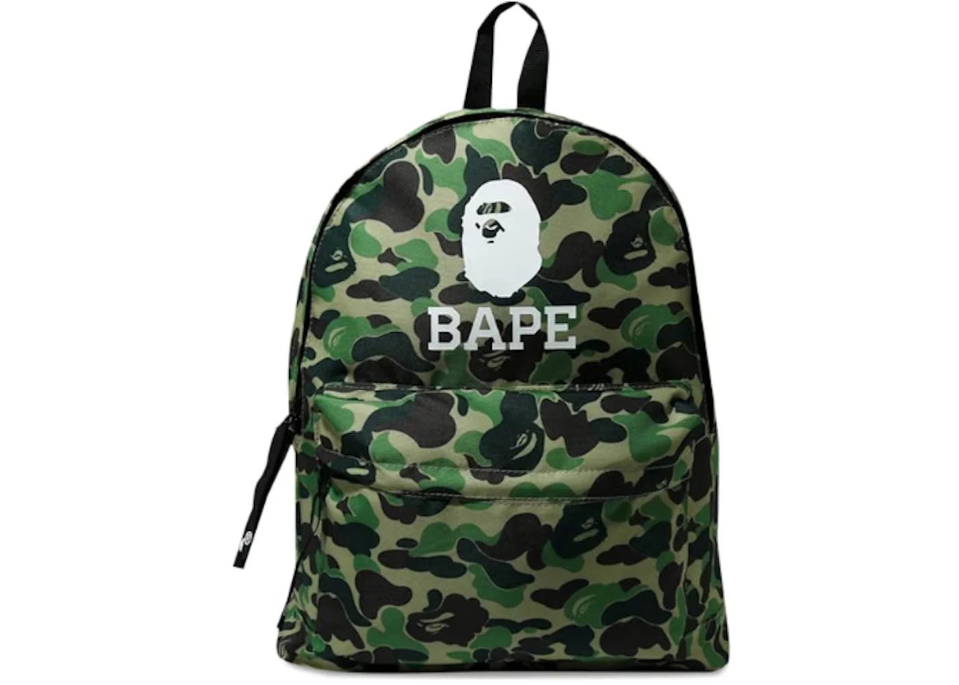 Bape Abc Camo Ape Head Daypack Backpack Green