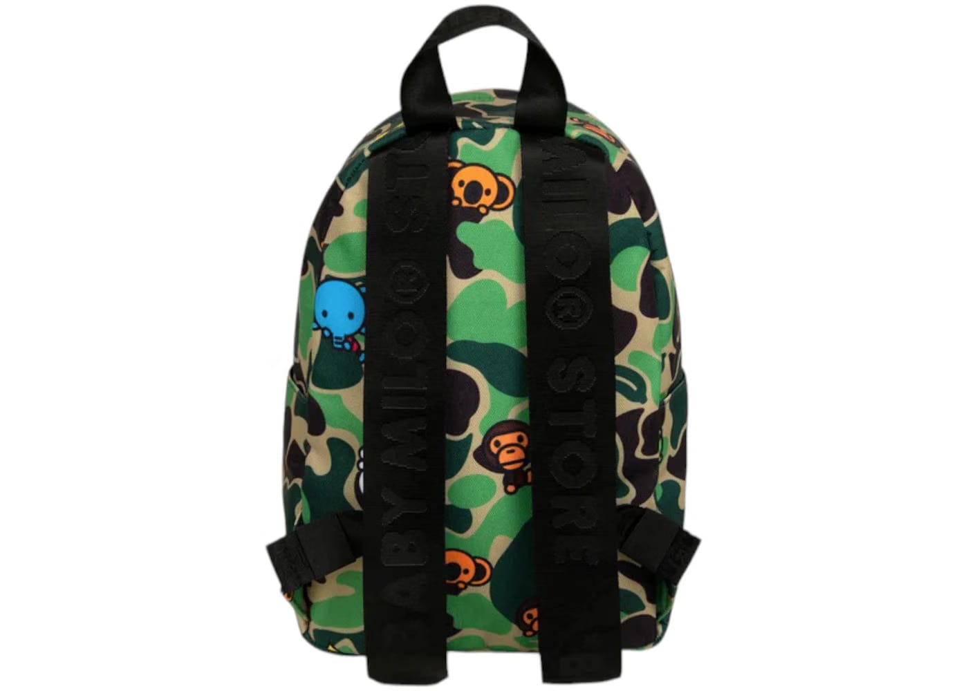 Bape Abc Milo All Friends Mini Backpack (Ss25) Green
