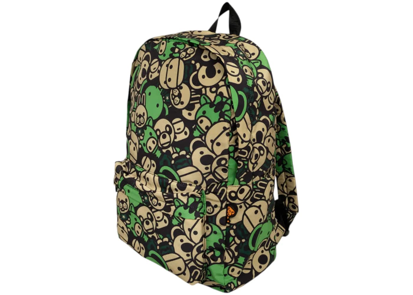 Bape All Friends Large Backpack Green/Multicolor