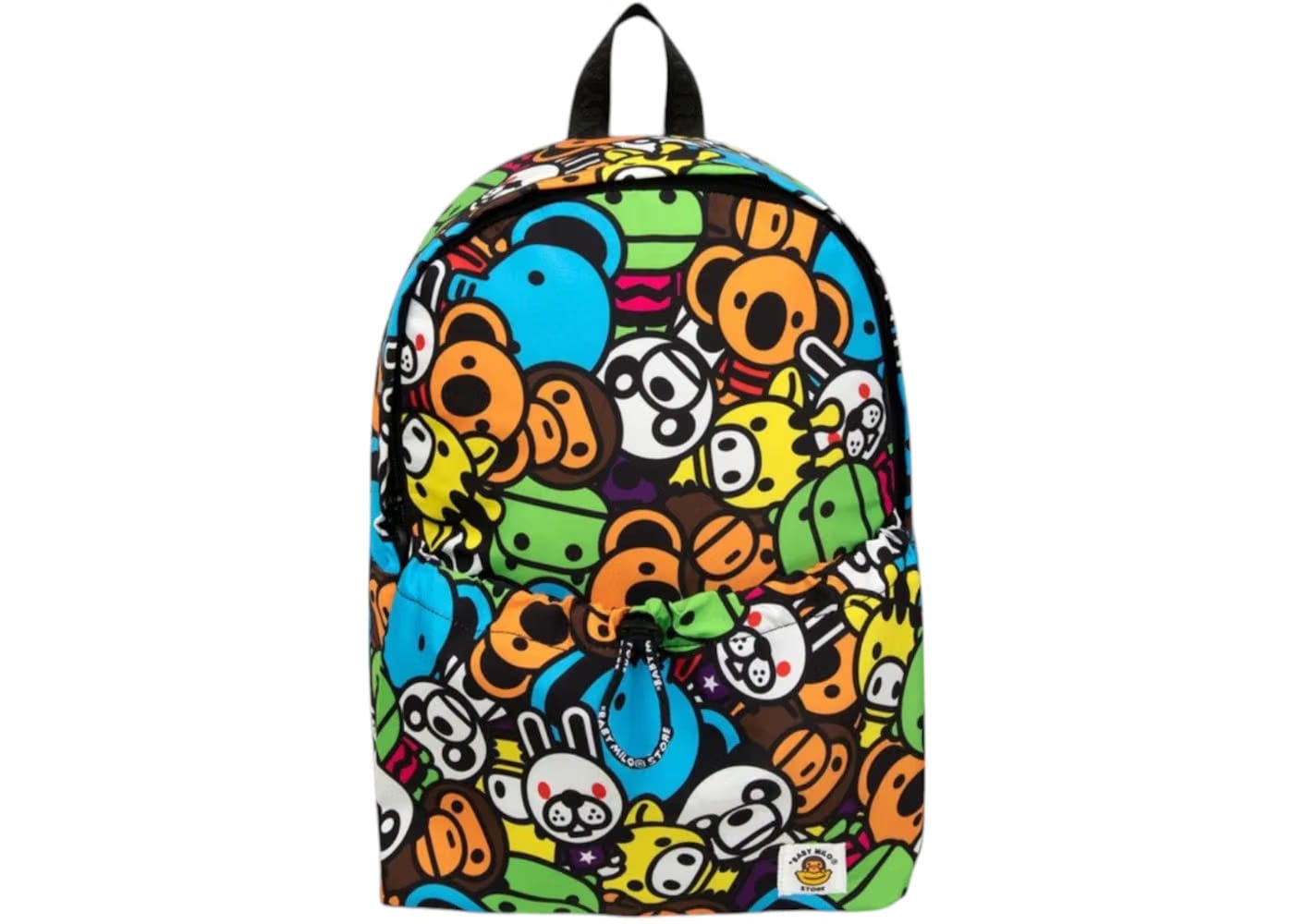 Bape Baby Milo All Safari Medium Backpack Multicolor