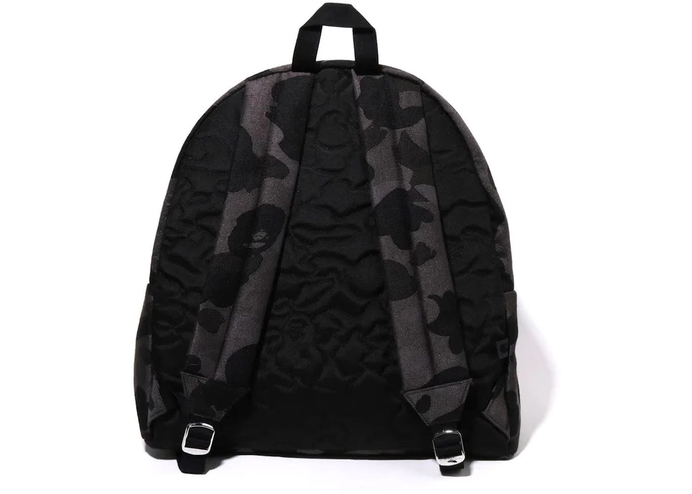 Bape Solid Camo Jacquard Backpack Black