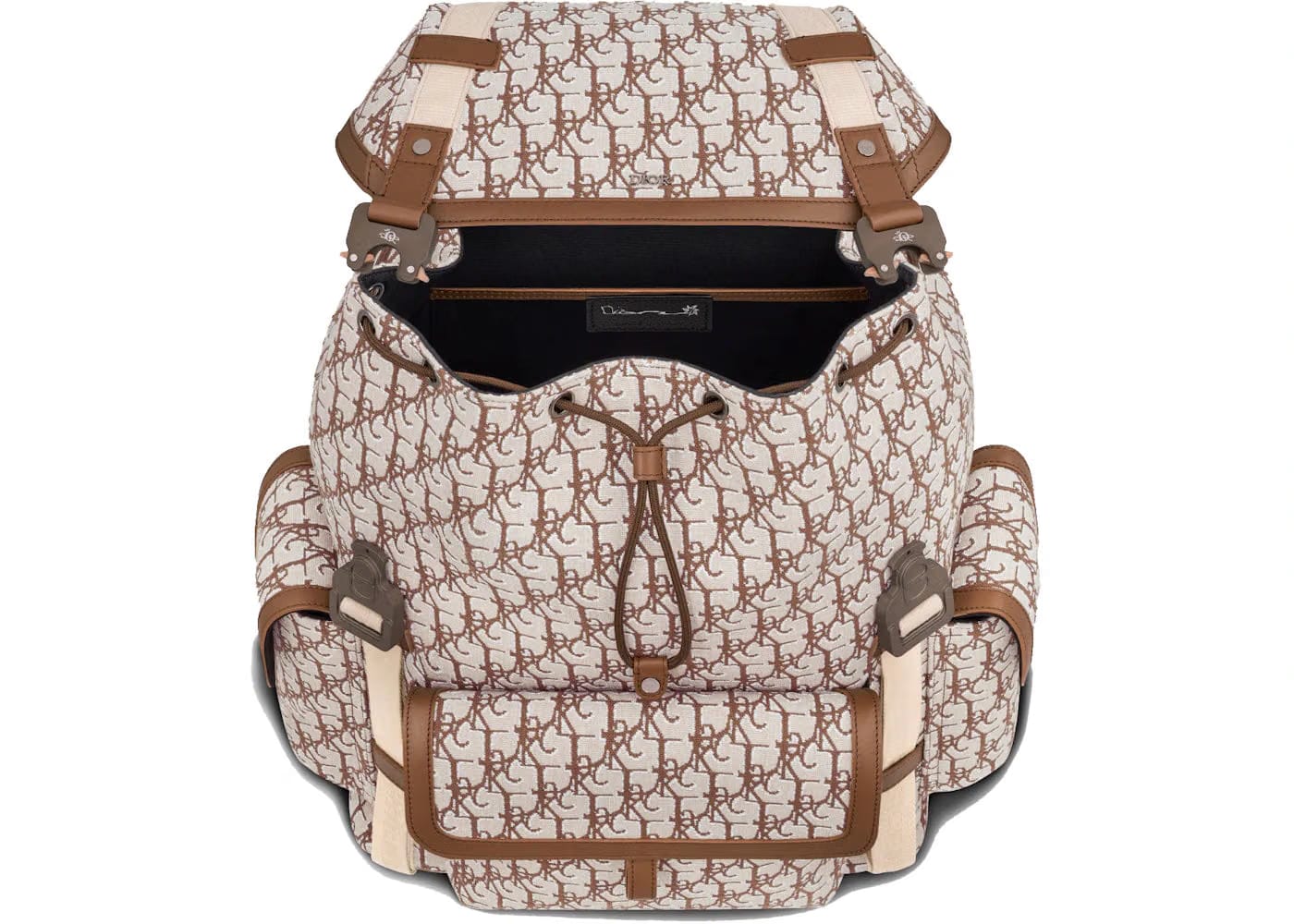 Dior x Cactus Jack Hit The Road Backpack Coffee Brown
