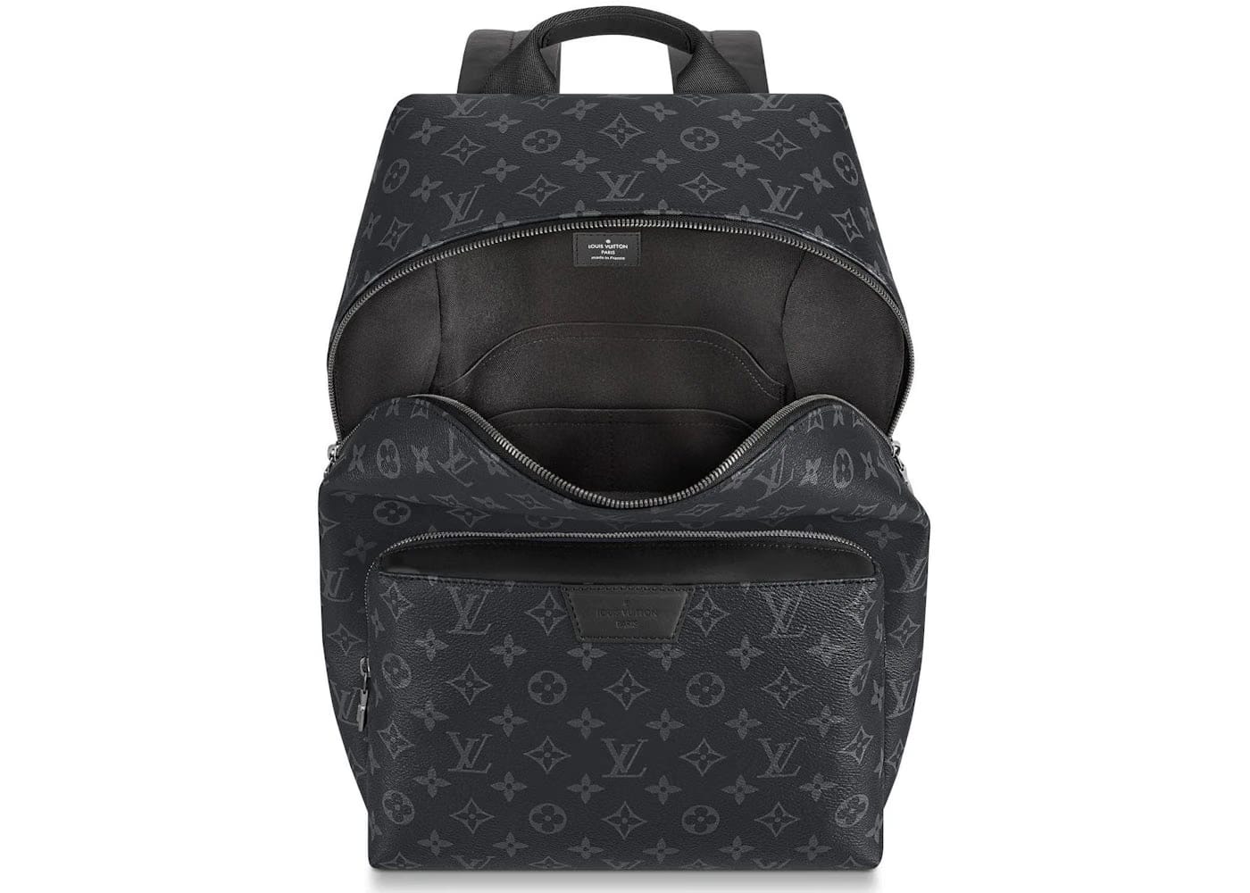 Louis Vuitton Discovery Backpack Monogram Eclipse Pm Black