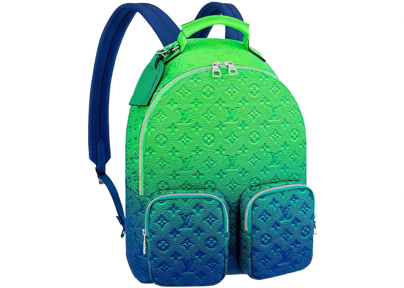 Louis Vuitton Multipockets Backpack Taurillon Illusion Blue/Green