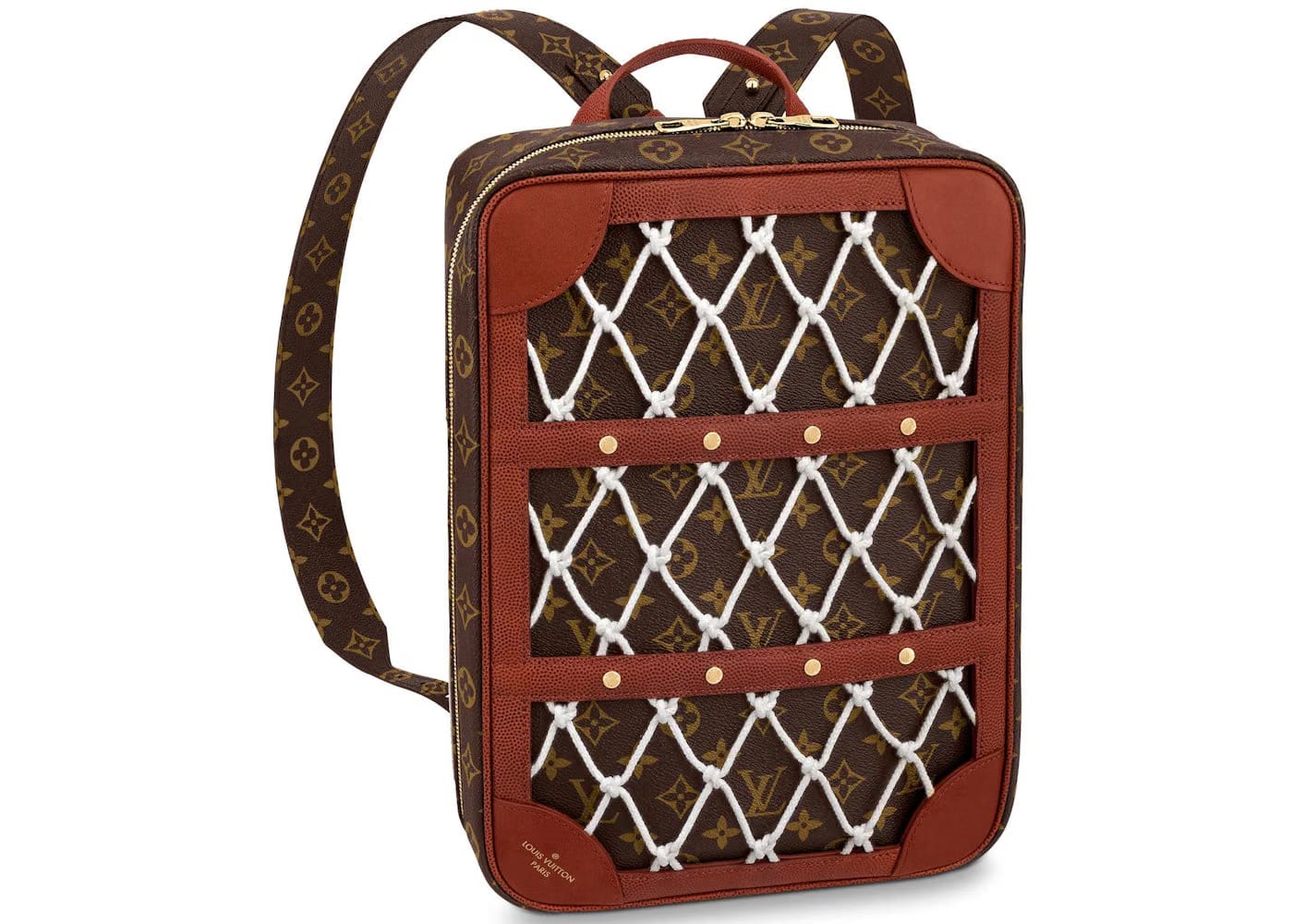Louis Vuitton x Nba Legacy Shoes Box Backpack Monogram Brown