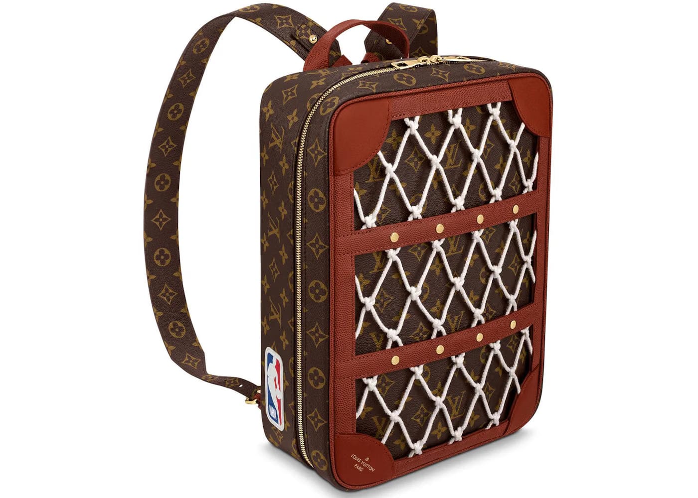 Louis Vuitton x Nba Legacy Shoes Box Backpack Monogram Brown