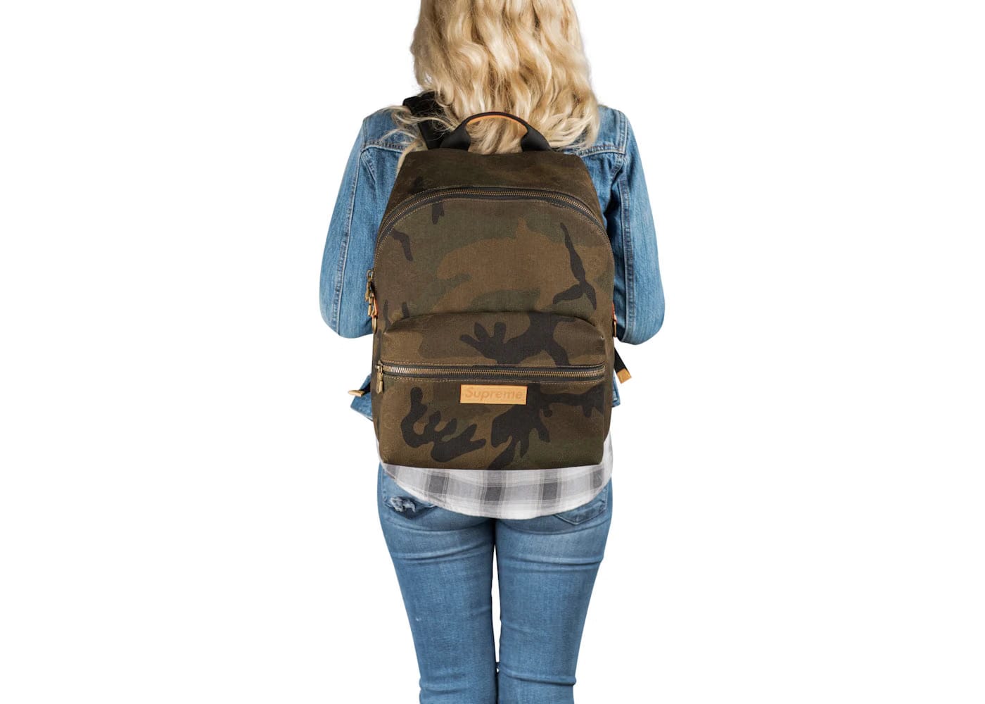 Louis Vuitton x Supreme Apollo Backpack Monogram Camo