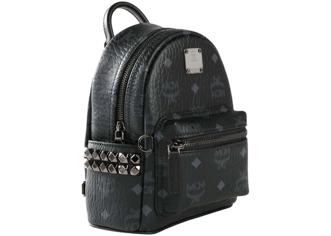 Mcm Stark Vi X-Mini Backpack Black