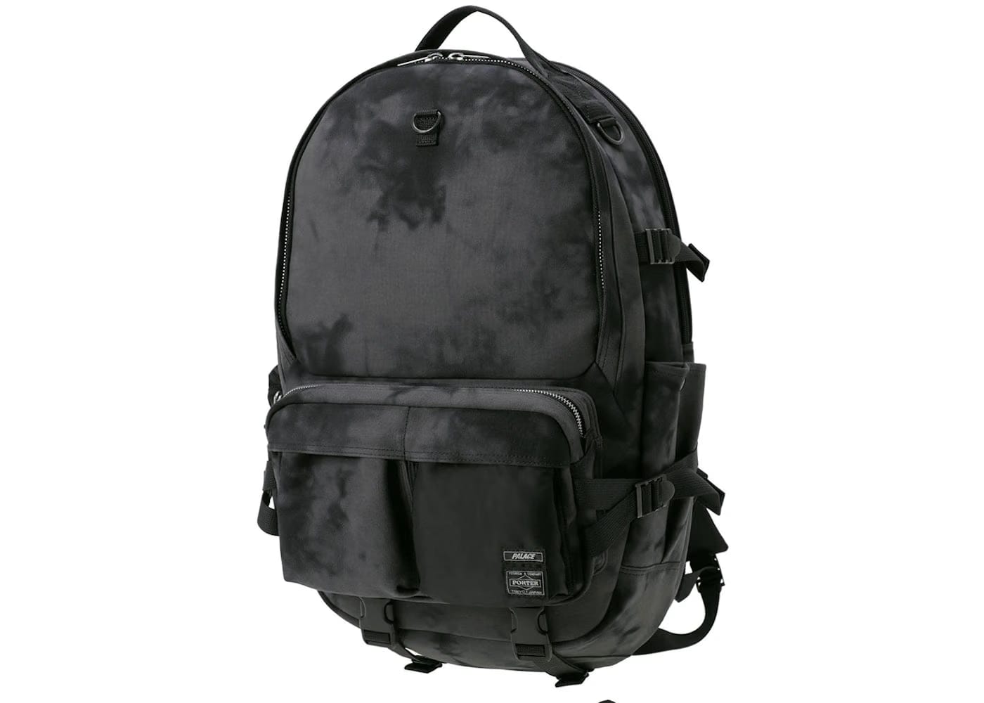 Palace x Porter Field Pack 26 Backpack Black Wave Dye