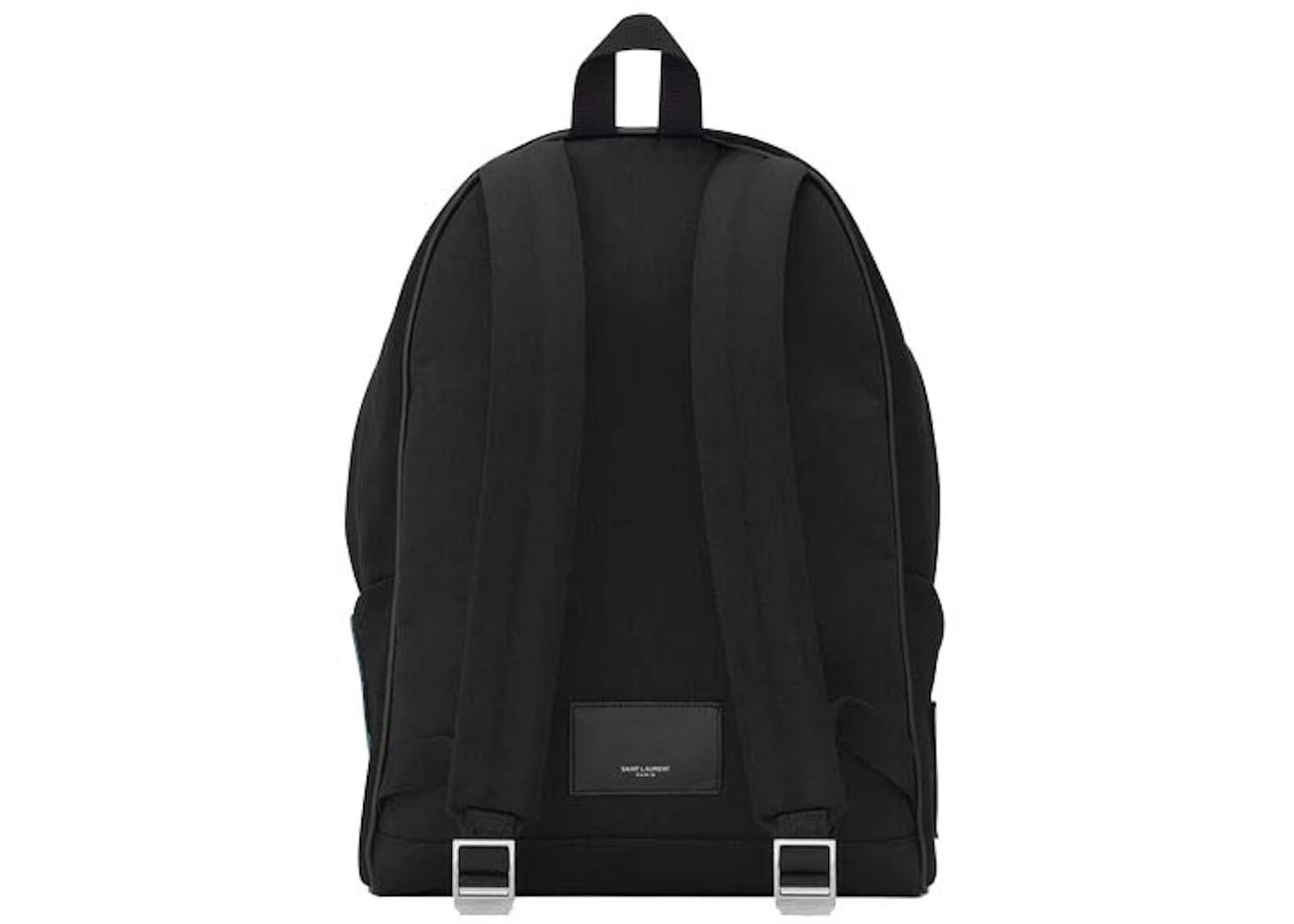 Saint Laurent City Backpack Black/White