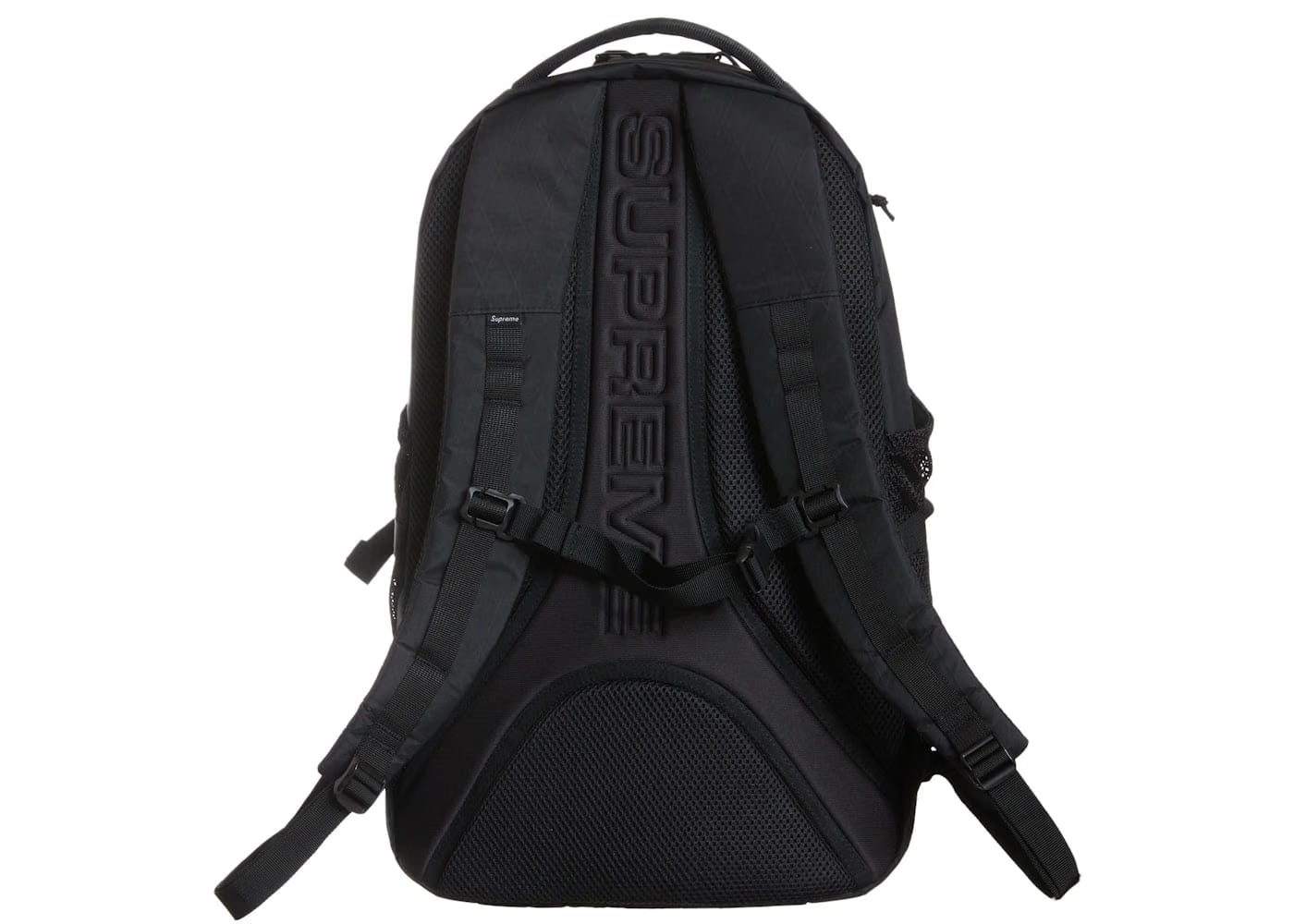 Supreme Logo Backpack Black