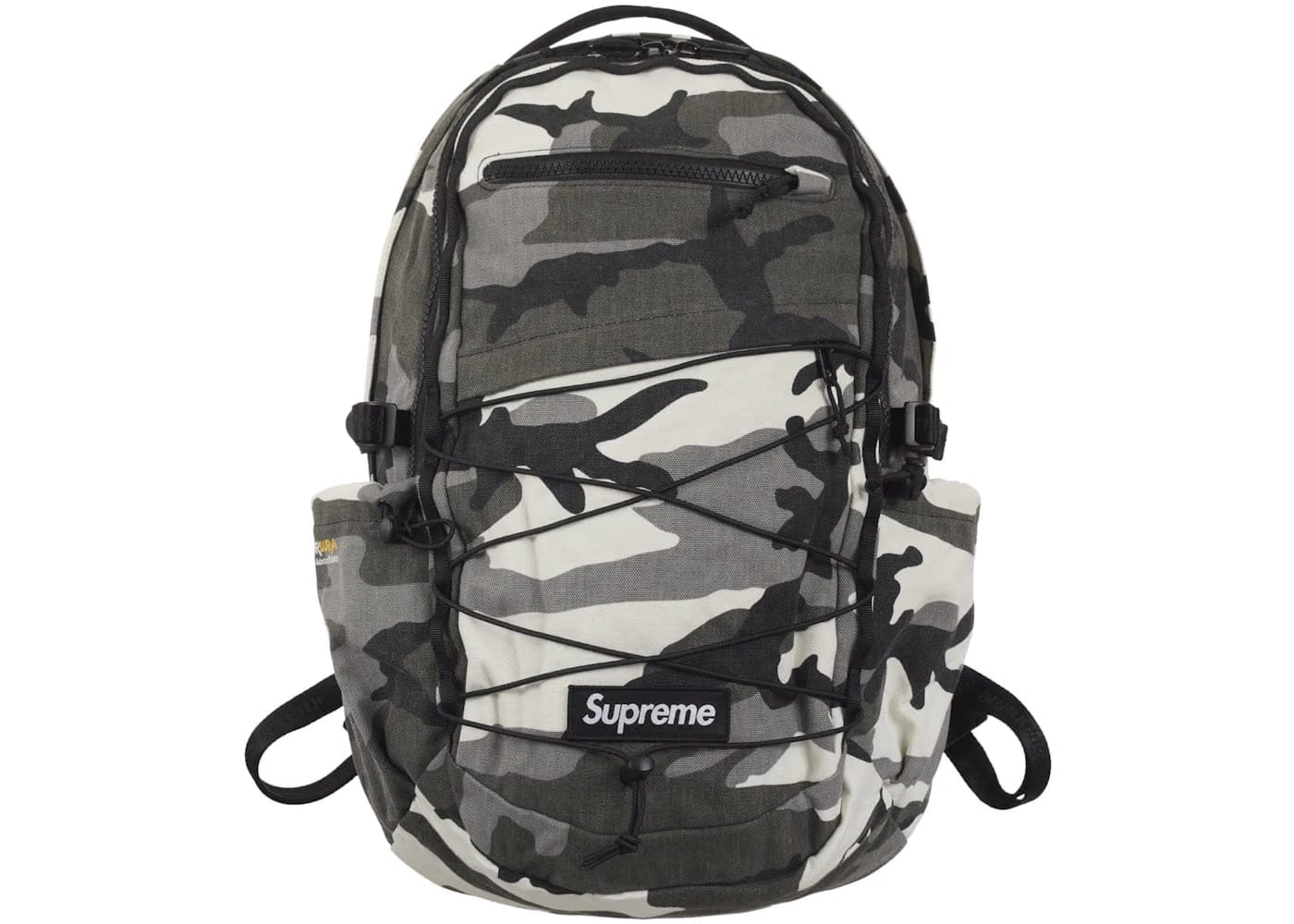 Supreme Logo Backpack (Ss25) Snow Camo