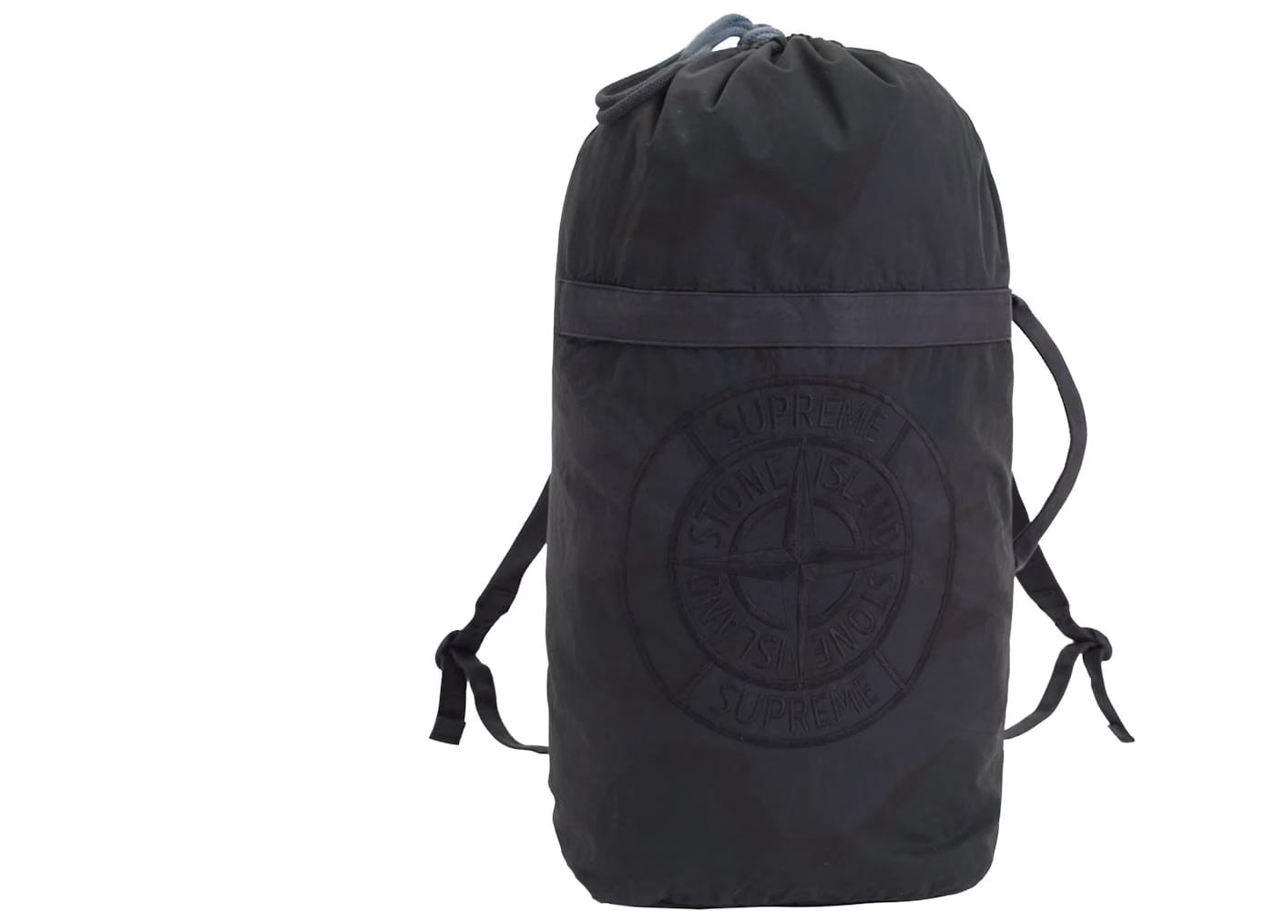 Supreme Stone Island Camo Backpack Black Camo