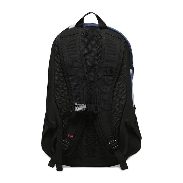 Supreme The North Face Bleached Denim Print Pocono Backpack Indigo