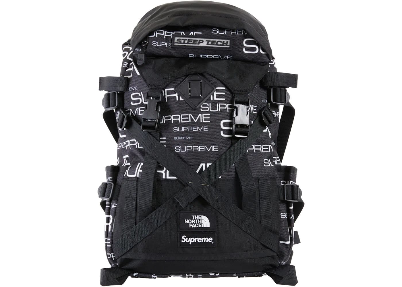 Supreme The North Face Steep Tech Backpack (Fw21) Black