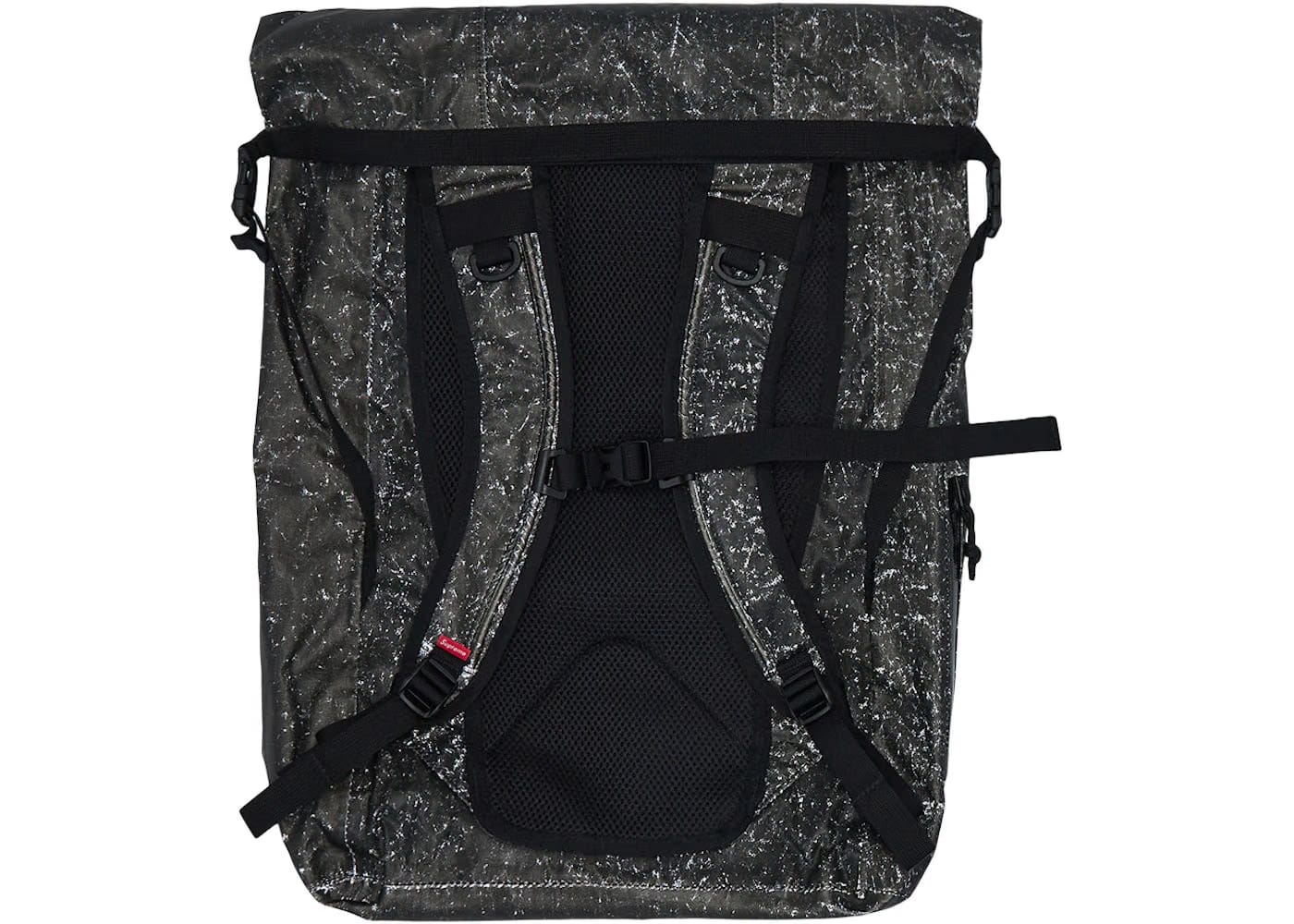 Supreme Waterproof Reflective Speckled Backpack Black