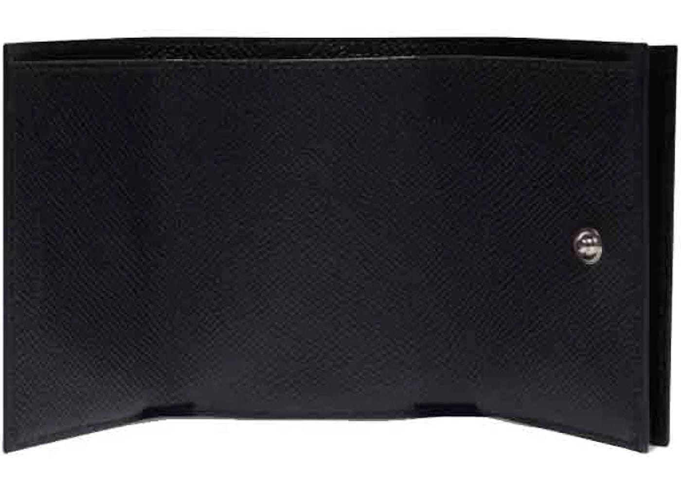 Balenciaga Mens Cash Wallet Mini Black/White