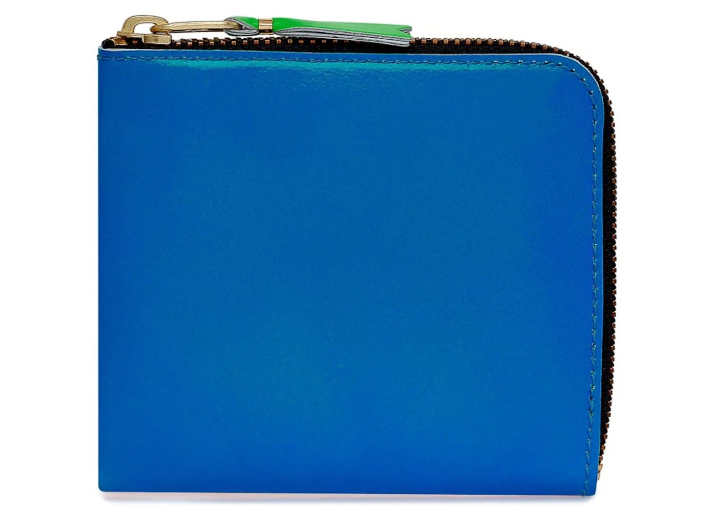 Comme Des Garcons Sa3100Sf Super Fluo Wallet Blue