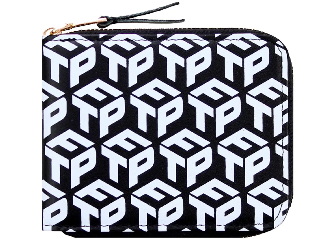 Ftp Dimension Logo Leather Wallet Black