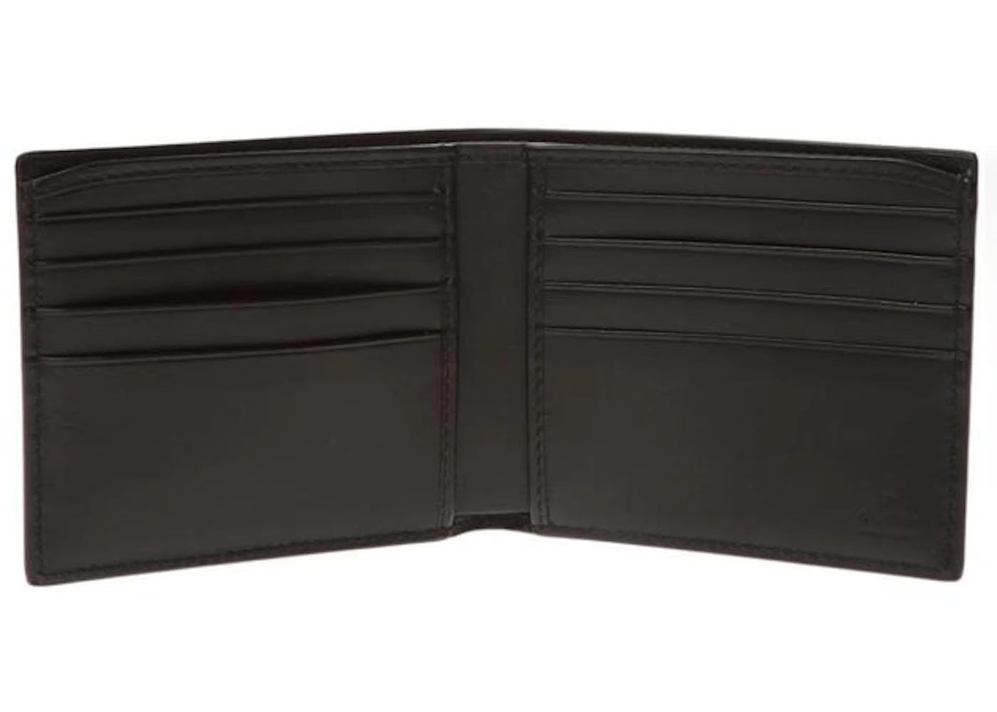 Gucci Bifold Wallet Blade Embroidery Black