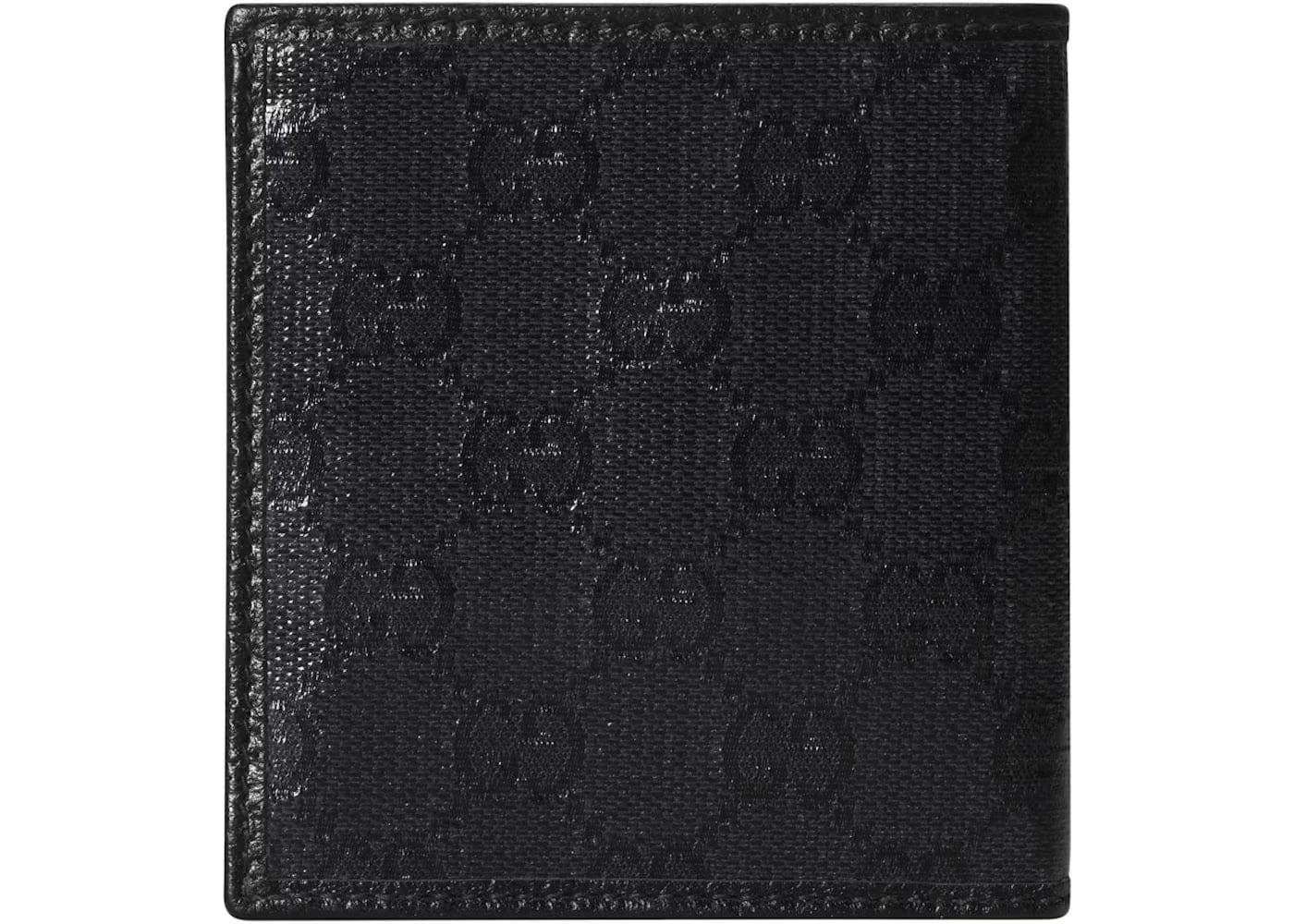 Gucci Gg Crystal Bi-Fold Wallet Black