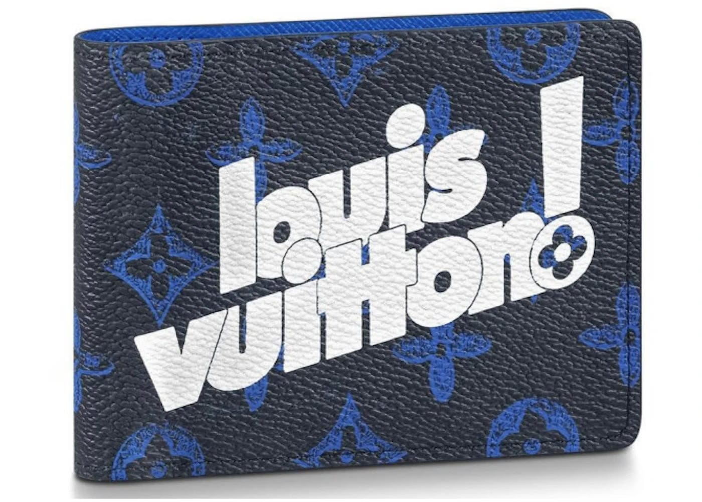 Louis Vuitton Multiple Wallet Monogram Blue