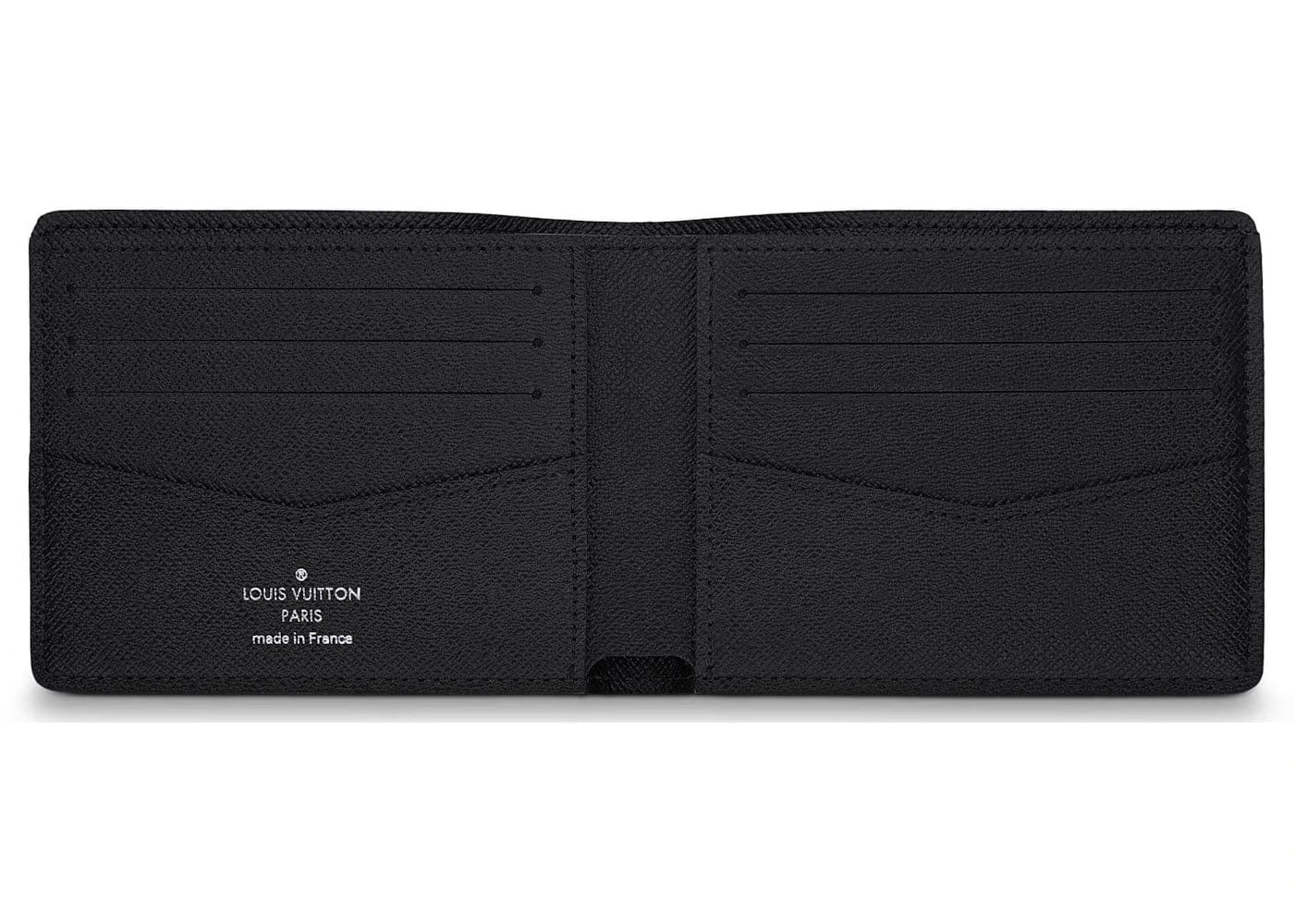 Louis Vuitton Slender Wallet Taiga Black