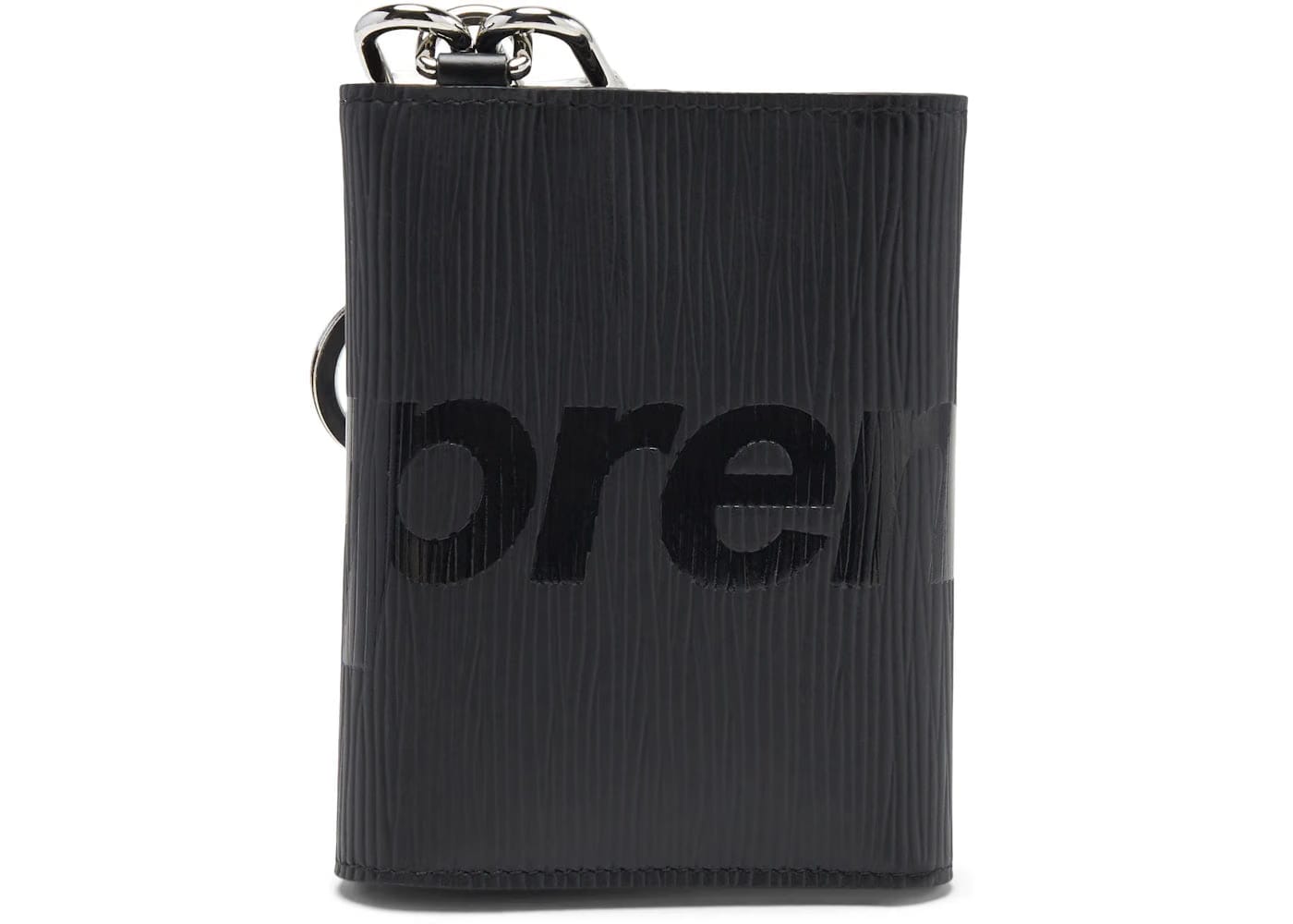 Louis Vuitton x Supreme Chain Wallet Epi Black