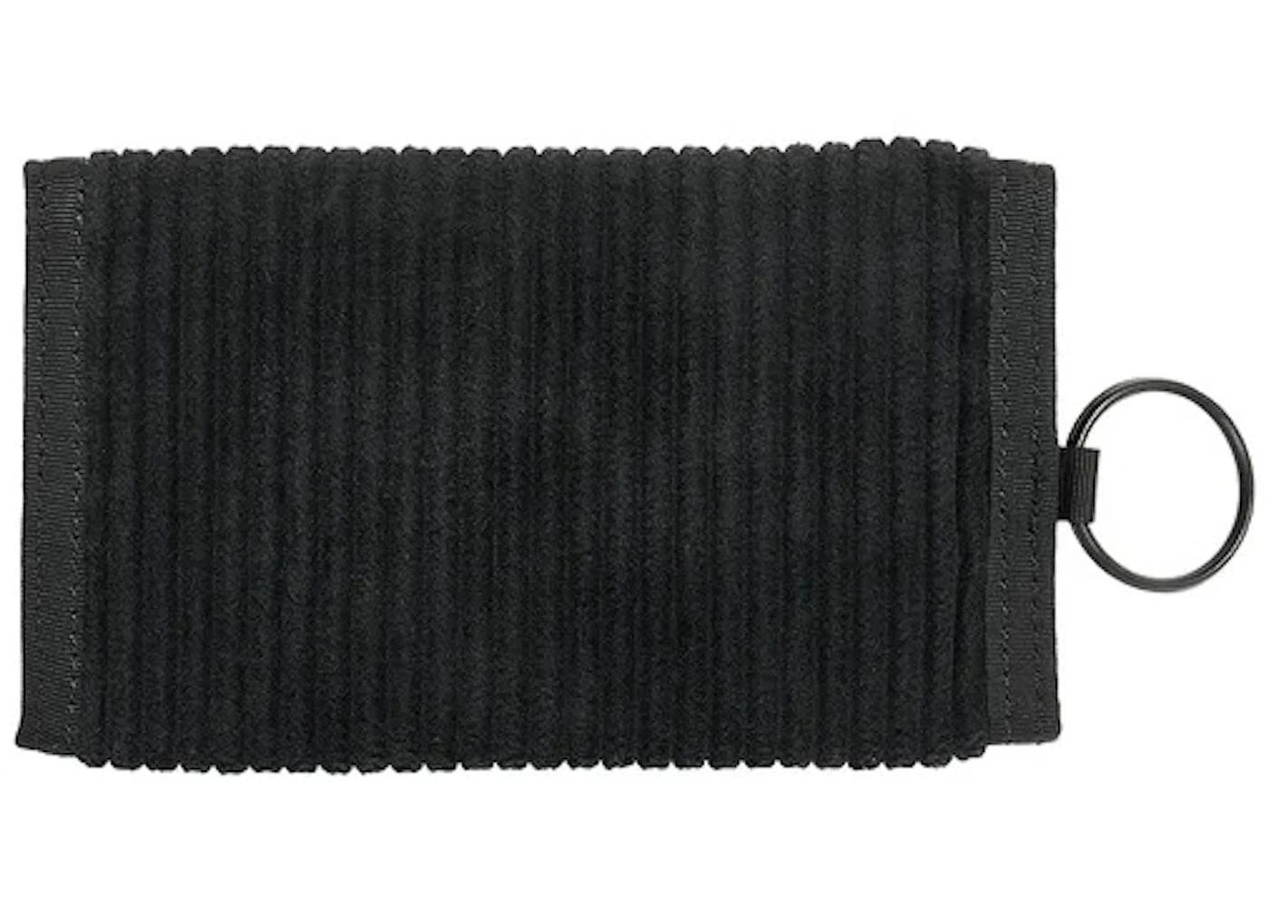 Palace Corduroy Tri Wallet Black