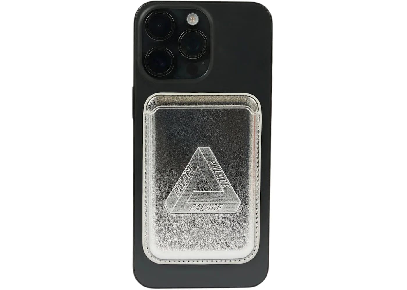 Palace Magsafe Wallet Silver