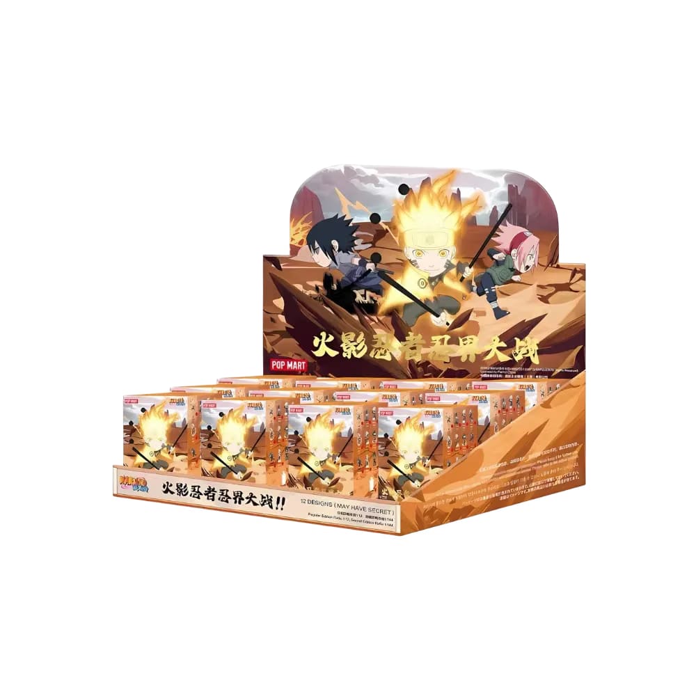 Pop Mart Naruto Ninkai Taisen Series Figure Sealed Case (12 Blind Box)
