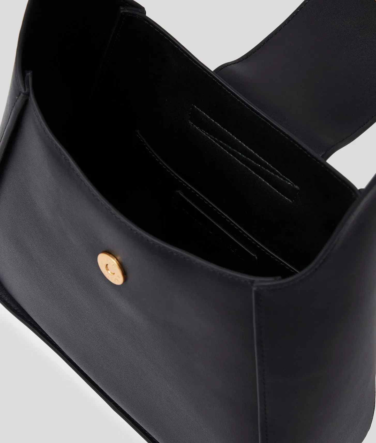 KarlLagerfeld Ksignature Hobo Bag Black