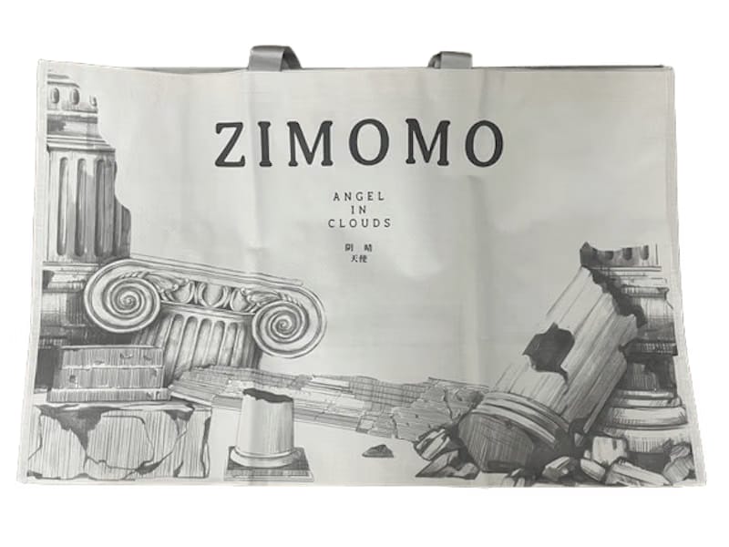 Pop Mart The Monsters Angel in Clouds Vinyl Plush Doll ZIMOMO Tote Bag Included
