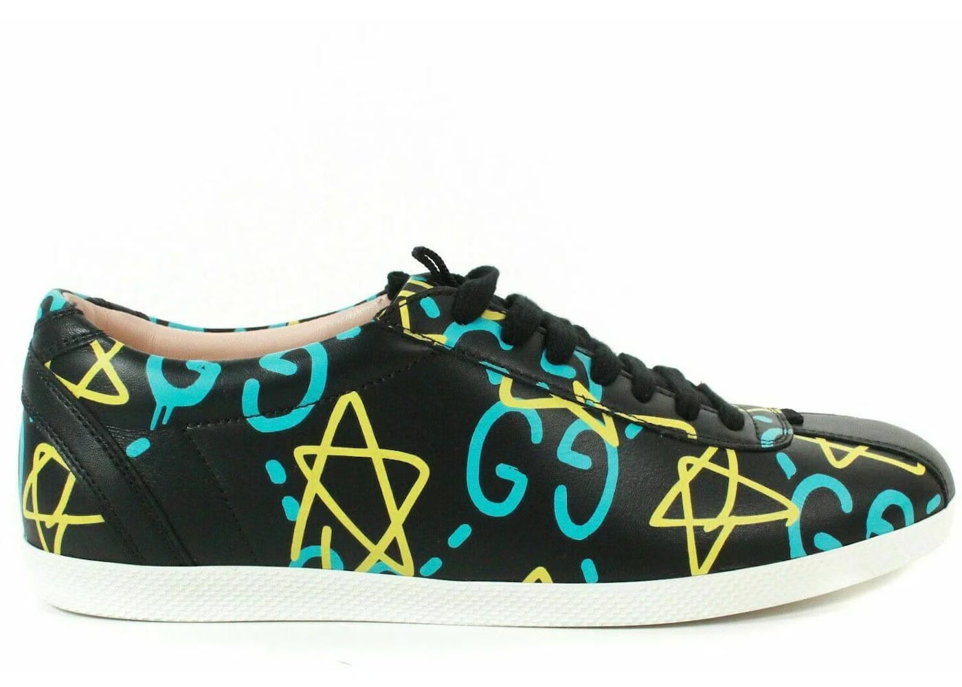 Gucci Ace Graffiti Ghost Stars Womens